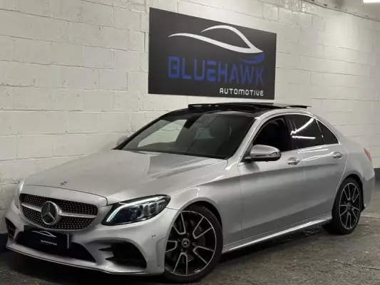 Mercedes-Benz C Class 2.0 C300d AMG Line (Premium Plus) G-Tronic+ Euro 6 (s/s) 4dr