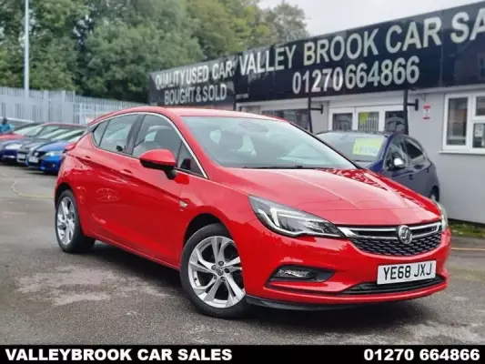 Vauxhall Astra 1.0i Turbo ecoTEC SRi Nav Euro 6 (s/s) 5dr