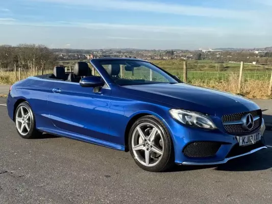 Mercedes-Benz C Class 2.1 C220d AMG Line (Premium Plus) Cabriolet G-Tronic+ Euro 6 (s/s) 2dr