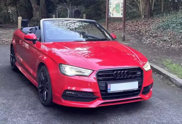 Audi A3 Cabriolet 2.0 TDI S line S Tronic Euro 6 (s/s) 2dr (Nav)