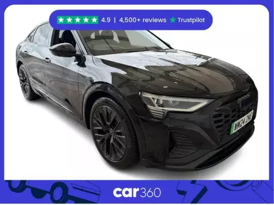 Audi Q8 e-tron 50 Black Edition Sportback Auto quattro 5dr 95kWh (11kW Charger)