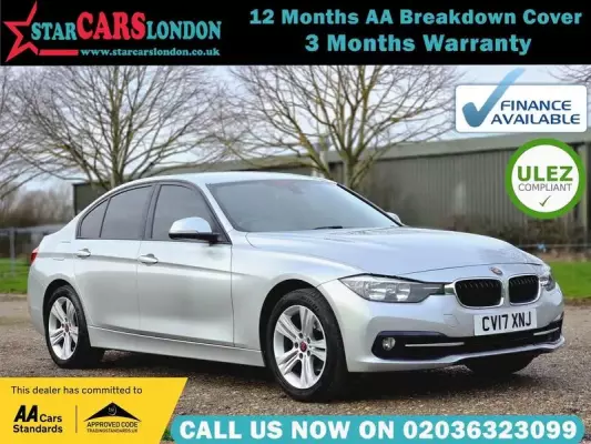 BMW 3 Series 2.0 320i Sport Auto Euro 6 (s/s) 4dr