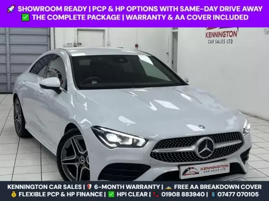 Mercedes-Benz CLA 1.3 CLA180 AMG Line Coupe 7G-DCT Euro 6 (s/s) 4dr
