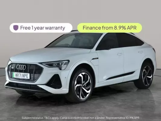 Audi e-tron 55 Black Edition Sportback Auto quattro 5dr 95kWh (11kW Charger)