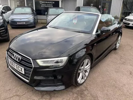 Audi A3 Cabriolet 1.5 TFSI CoD S line Euro 6 (s/s) 2dr