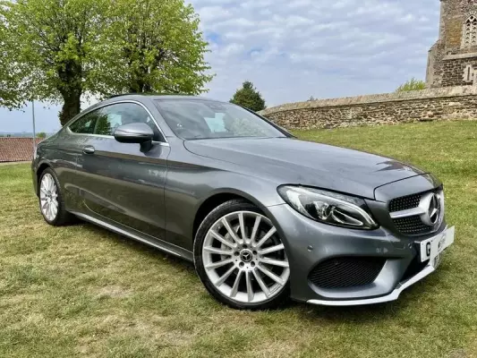 Mercedes-Benz C Class 2.0 C200 AMG Line (Premium Plus) G-Tronic+ Euro 6 (s/s) 2dr