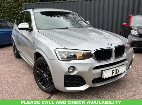 BMW X3 2.0 20d M Sport Auto xDrive Euro 6 (s/s) 5dr