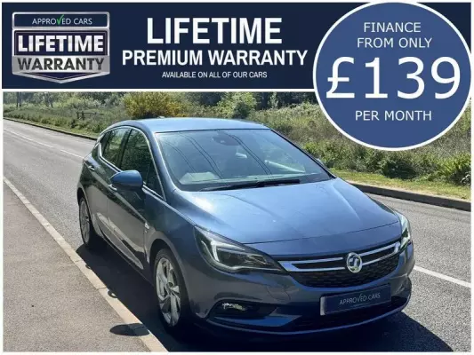 Vauxhall Astra 1.4i Turbo SRi Euro 6 5dr