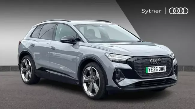 Audi Q4 e-tron 40 Black Edition Auto 5dr 63kWh