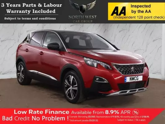 Peugeot 3008 1.2 PureTech GT Line Euro 6 (s/s) 5dr