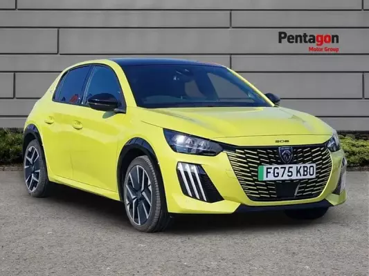 Peugeot E-208 50kWh GT Auto 5dr (7.4kW Charger)