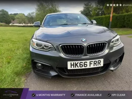 BMW 2 Series 2.0 220i M Sport Euro 6 (s/s) 2dr