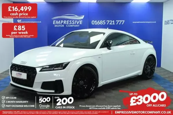 Audi TT 2.0 TFSI 40 Black Edition S Tronic Euro 6 (s/s) 3dr