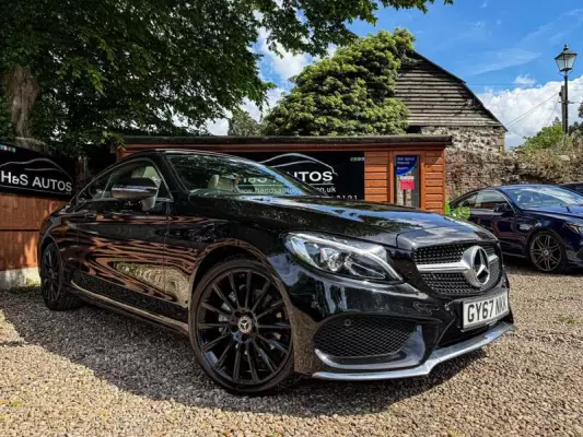 Mercedes-Benz C Class 2.0 C200 AMG Line (Premium Plus) G-Tronic+ Euro 6 (s/s) 2dr