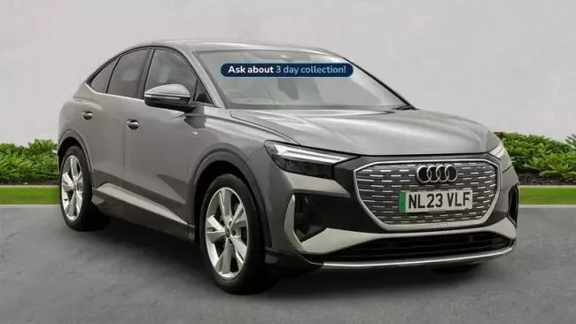 Audi Q4 e-tron 40 S line Sportback Auto 5dr 82kWh