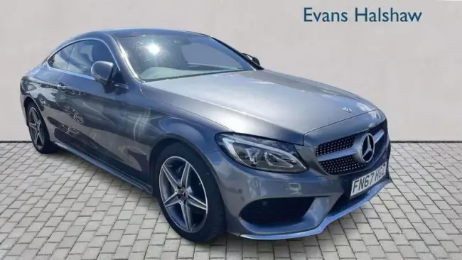 Mercedes-Benz C Class 2.0 C200 AMG Line (Premium Plus) G-Tronic+ Euro 6 (s/s) 2dr