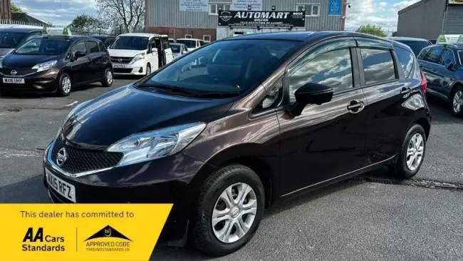 Nissan Note 1.2 AUTOMATIC 360 CAMERA FSH 5dr