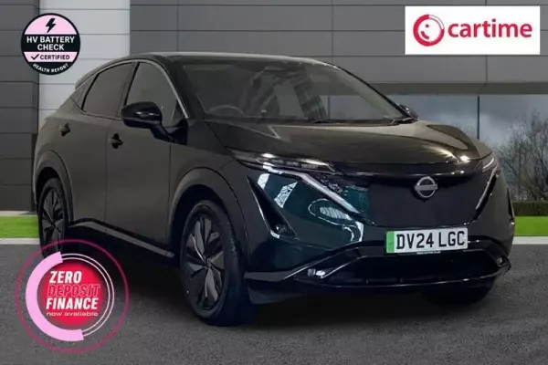 Nissan ARIYA 63kWh Advance Auto 5dr 7.4kW Charger