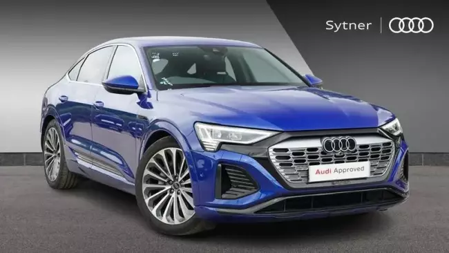 Audi Q8 e-tron 50 S line Sportback Auto quattro 5dr 95kWh (11kW Charger)