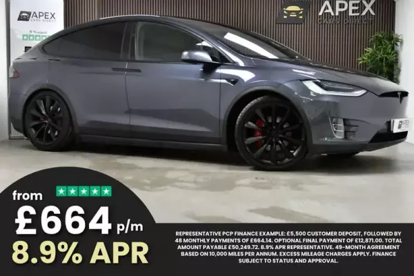 Tesla Model X (Dual Motor) Performance Auto 4WDE 5dr (Ludicrous)