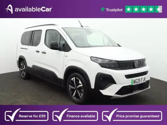 Peugeot e-Rifter 52kWh GT Long MPV Auto 5dr (7.4kW Charger)