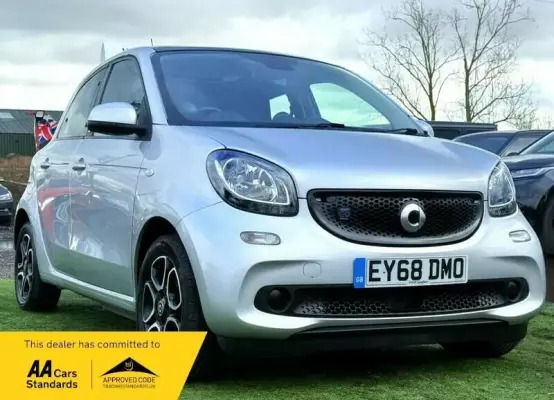 Smart forfour EQ 17.6kWh Prime (Premium) Auto 5dr (22kW Charger)