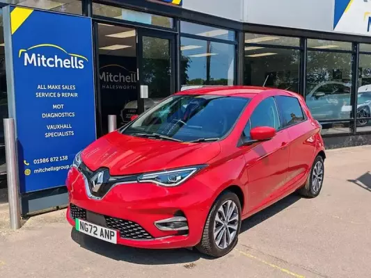 Renault Zoe R135 EV50 52kWh GT Line + Auto 5dr (Rapid Charge)