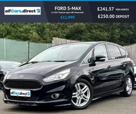 Ford S-Max 2.0 TDCi Titanium Sport Powershift Euro 6 (s/s) 5dr