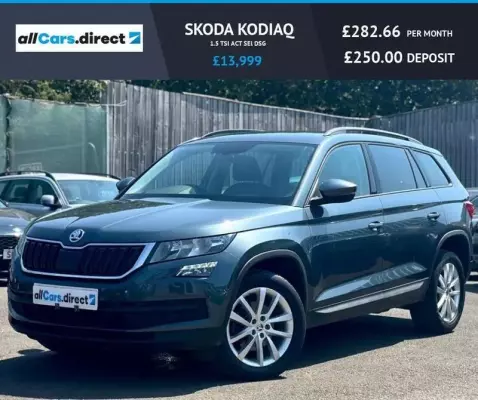 Skoda Kodiaq 1.5 TSI ACT SE DSG Euro 6 (s/s) 5dr (5 Seat)
