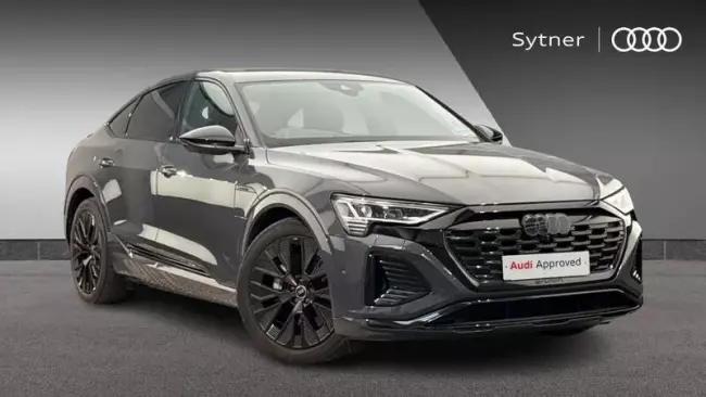 Audi Q8 e-tron 50 Black Edition Sportback Auto quattro 5dr 95kWh (11kW Charger)