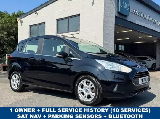 Ford B-Max 1.0T EcoBoost Zetec Navigator Euro 6 (s/s) 5dr