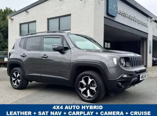 Jeep Renegade 1.3 GSE T4 11.4kWh Trailhawk Auto 4xe Euro 6 (s/s) 5dr