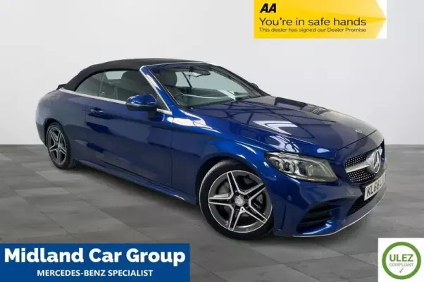 Mercedes-Benz C Class 2.0 C300d AMG Line (Premium) Cabriolet G-Tronic+ Euro 6 (s/s) 2dr