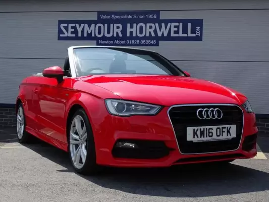 Audi A3 Cabriolet 1.4 TFSI CoD S line Euro 6 (s/s) 2dr (Nav)