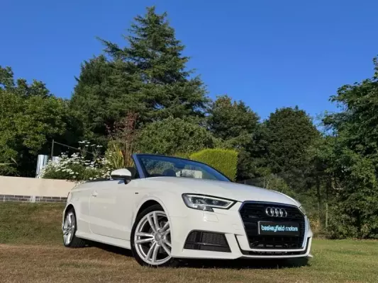 Audi A3 Cabriolet 2.0 TDI S line S Tronic Auto 6Spd Euro 6 (s/s) 2dr