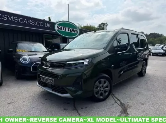 Vauxhall Combo Life Electric 52kWh Ultimate XL MPV Auto 5dr (11kW Charger)