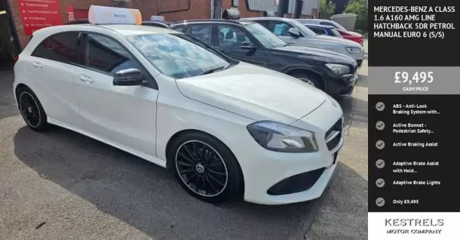Mercedes-Benz A Class 1.6 A160 AMG Line Euro 6 (s/s) 5dr