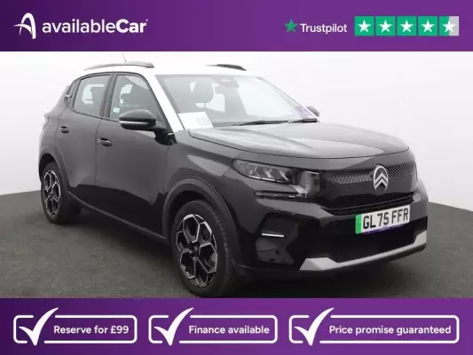 Citroen e-C3 Standard Range 44kWh PLUS Auto 5dr (11kW Charger)