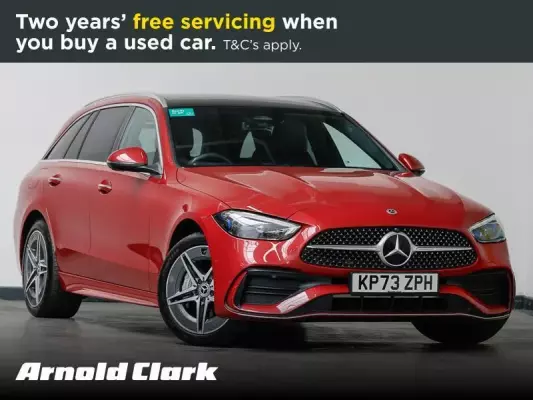 Mercedes-Benz C Class 2.0 C300e 25.4kWh AMG Line (Premium Plus) G-Tronic+ Euro 6 (s/s) 5dr