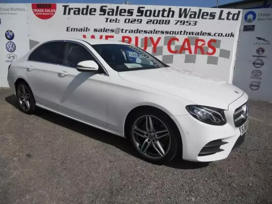 Mercedes-Benz E Class 2.0 E200d AMG Line G-Tronic+ Euro 6 (s/s) 4dr