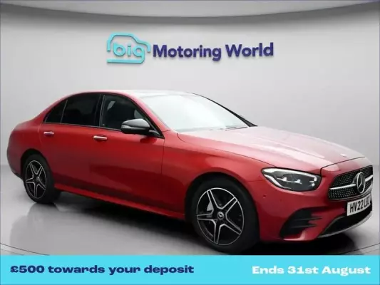 Mercedes-Benz E Class 2.0 E300de 13.5kWh AMG Line Night Edition (Premium Plus) G-Tronic+ Euro 6 (s/s) 4dr