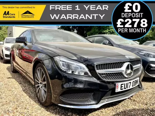 Mercedes-Benz CLS 2.1 CLS220d AMG Line Coupe G-Tronic+ Euro 6 (s/s) 4dr