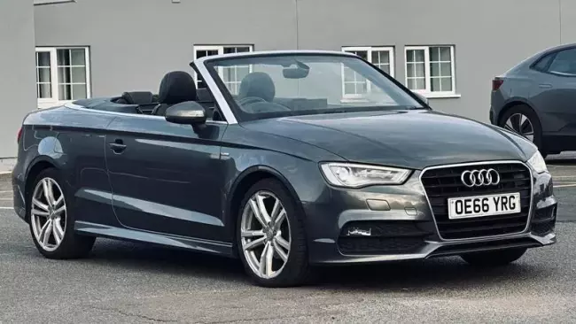 Audi A3 Cabriolet 2.0 TDI Sport S Tronic quattro Euro 6 (s/s) 2dr (Nav)