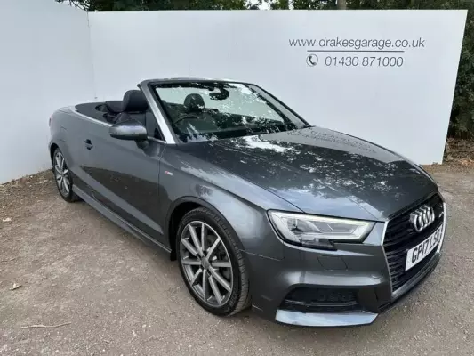 Audi A3 Cabriolet 1.4 TFSI CoD S line S Tronic Euro 6 (s/s) 2dr