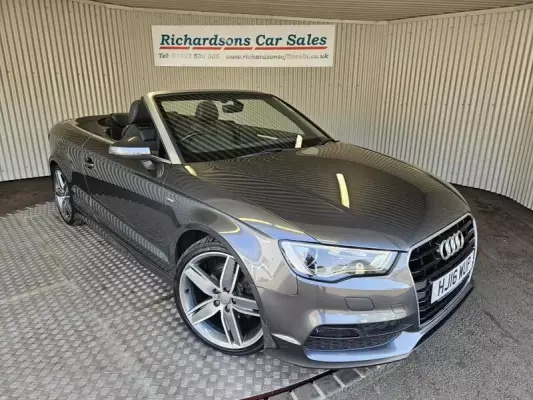 Audi A3 Cabriolet 1.4 TFSI CoD S line S Tronic Euro 6 (s/s) 2dr (Nav)