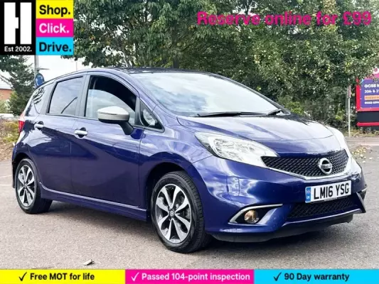 Nissan Note 1.2 n-tec Euro 6 (s/s) 5dr
