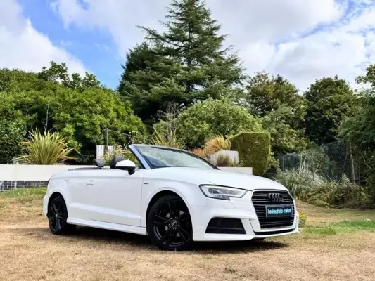 Audi A3 Cabriolet 2.0 TDI S line S Tronic Auto 6Spd Euro 6 (s/s) 2dr
