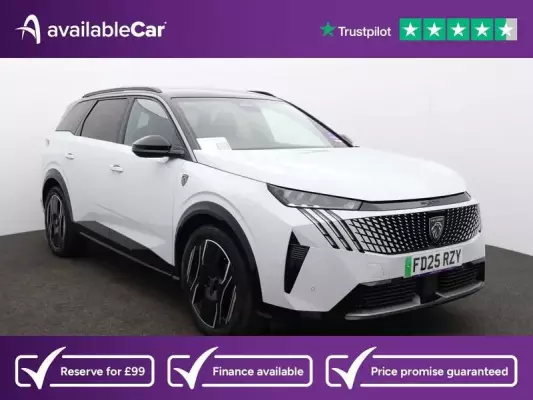 Peugeot E-5008 73kWh GT Auto 5dr (11kW Charger)