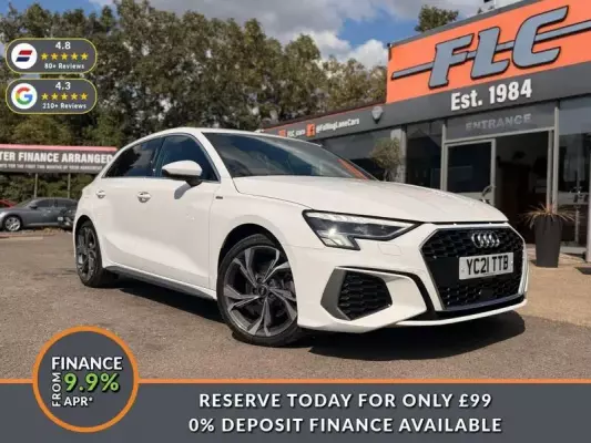 Audi A3 1.0 TFSI 30 S line Sportback S Tronic Euro 6 (s/s) 5dr