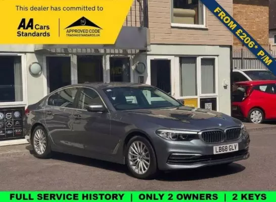 BMW 5 Series 2.0 530e 9.2kWh SE Auto Euro 6 (s/s) 4dr